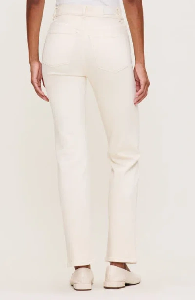 Dl1961 Dl 1961 Halle High Rise Straight Leg Instasculpt Jeans In Ecru