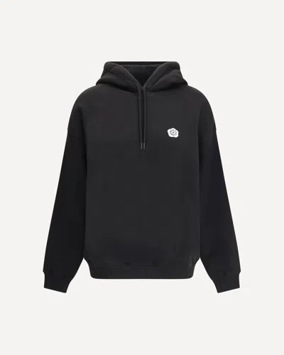 Kenzo Hooded Sweatshirt Boke In Black