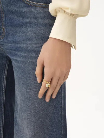 Chloé Shells Ring In Gold