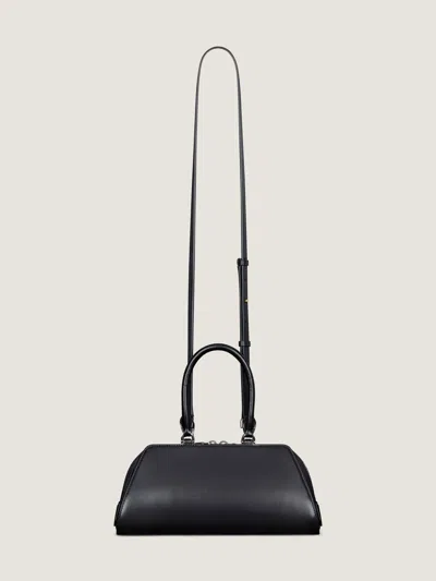 Givenchy Women Antigona East West Small Leather Shoulder Bag In Black