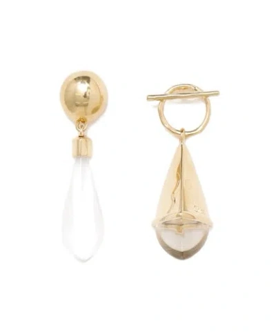 Chloé Gold-tone And Resin Earrings