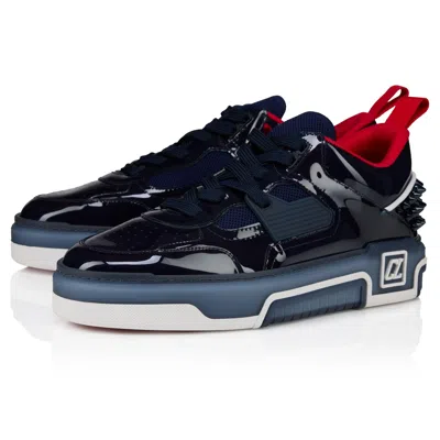 Christian Louboutin Men Astrocool Borchie Dietro Sneaker In Black