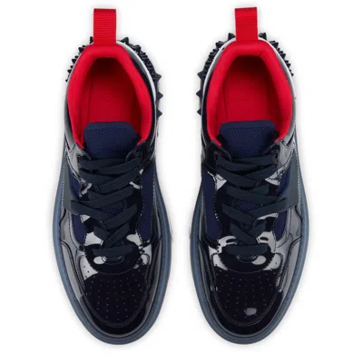 Christian Louboutin Men Astrocool Borchie Dietro Sneaker In Black