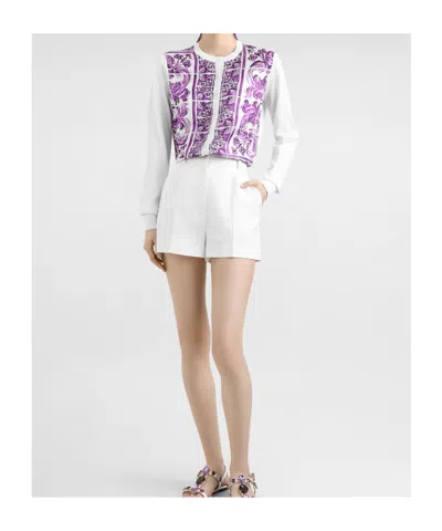 Dolce & Gabbana Majolica-print Silk Cardigan