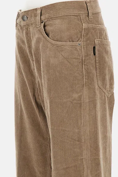 Haikure Grey Cotton Jeans In Brown