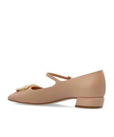 Ferragamo Marry Patent Pump In Neutral