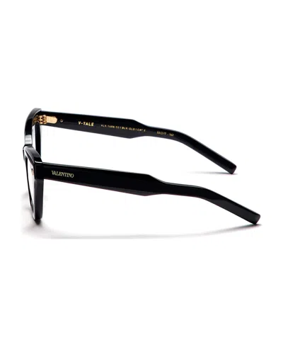 Valentino Garavani Valentino Eyewear Cat-eye Frame Glasses In Black