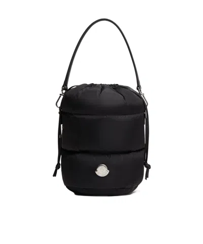 Moncler Caradoc Fabric Bucket Bag With Adjustable Strap