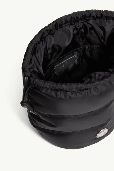 Moncler Caradoc Fabric Bucket Bag With Adjustable Strap