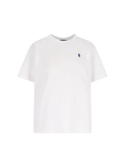Polo Ralph Lauren Pony T-shirt In White