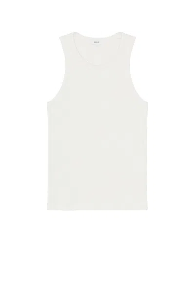 Agolde Viggo Tank In White