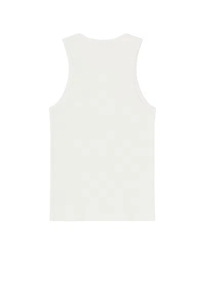 Agolde Viggo Tank In White