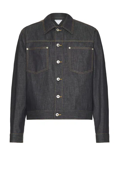 Bottega Veneta Men Denim Jacket In Multi