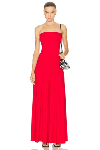 By Malene Birger Marciella Maxi Dress In Red