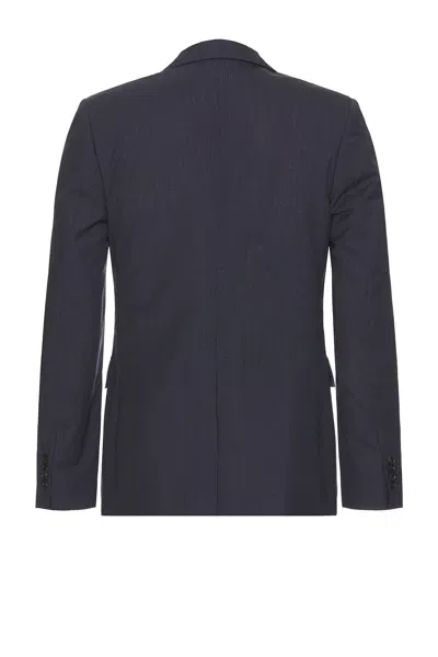 Givenchy Notch Lapel Jacket In Blue