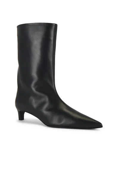 Jil Sander Half Calfskin Kitten-heel Boots