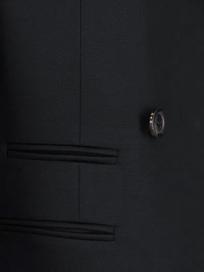 Tonywack Tailored Wool Blend Blazer In Black