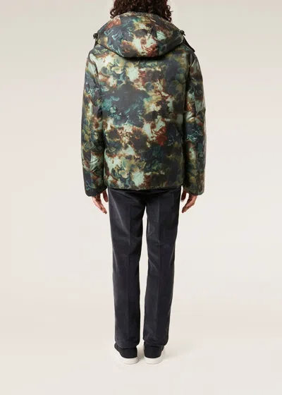 Doppiaa Aangoon Printed Down Jacket In Multi
