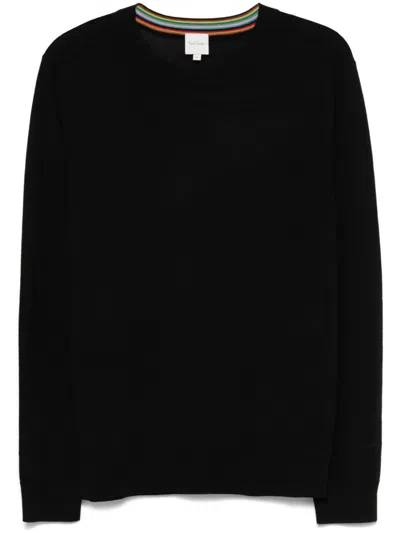 Paul Smith Merino Wool Sweater In Black
