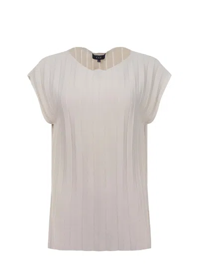 Fay Sweaters In Neutral