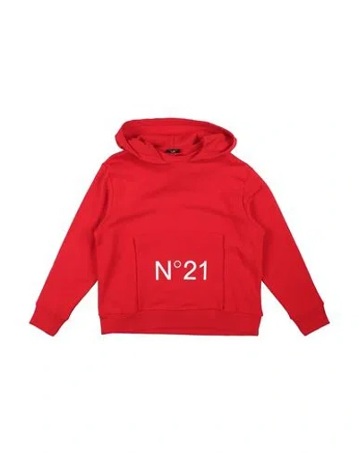 N°21 Toddler Boy Sweatshirt Red Size 4 Cotton In Red