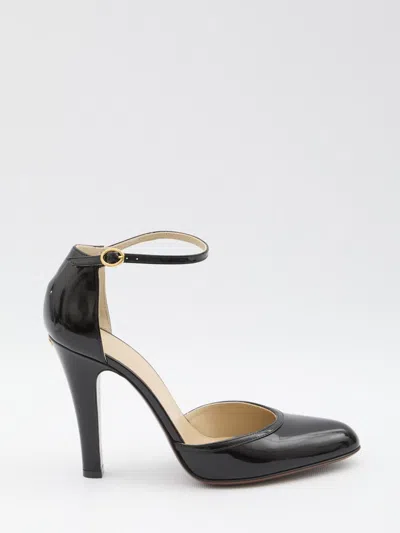 Valentino Garavani Hi Dolly Black Patent Leather Pumps