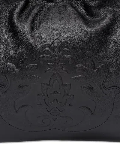 &isla Dayse Embossed Chain Shoulder Bag