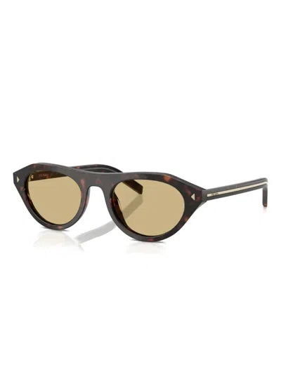 Prada Women's Standard Sunglasses, Pr B15s In Brown