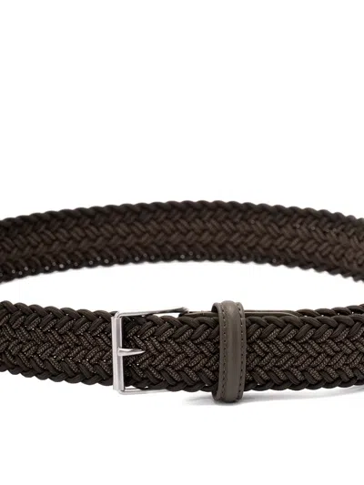 Anderson's Braided Belt In Black