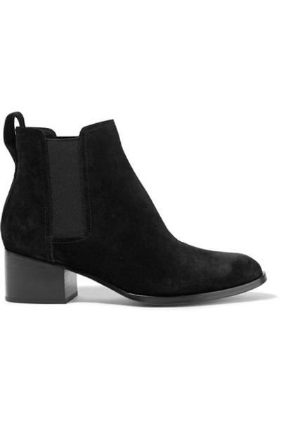 Shop Rag & Bone - Walker Suede Chelsea Boots - Black