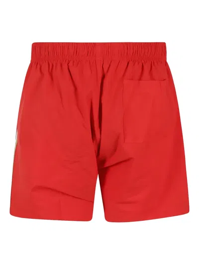 Hugo Boss Boss Nylon Swim Shorts In Red