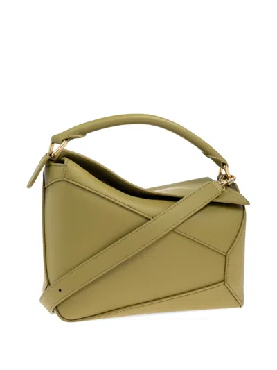 Loewe Puzzle Edge Small Bag Light Moss Women In Neutral