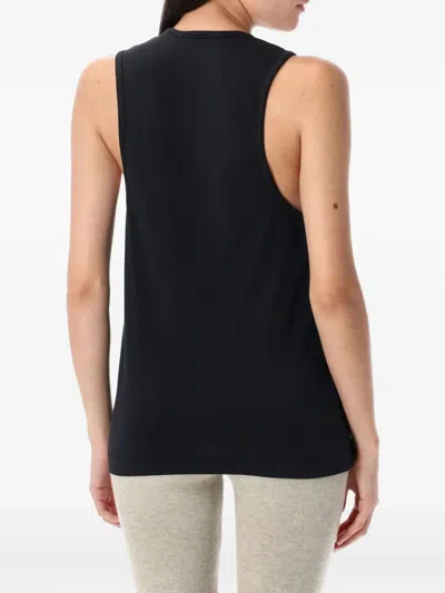 Essentials Logo-patch Tank Top In Black