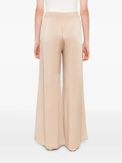 Fabiana Filippi Wide-leg Trousers Elasticated Waist In Neutral