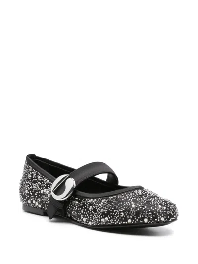 Coperni Crystal-embellished Pumps In Black