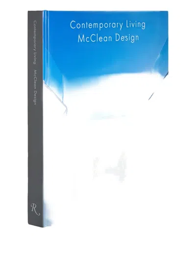 Rizzoli Contemporary Living Book (30cm X 25cm) In Blue