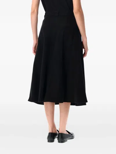 LAURIE A字裙摆中长半身裙