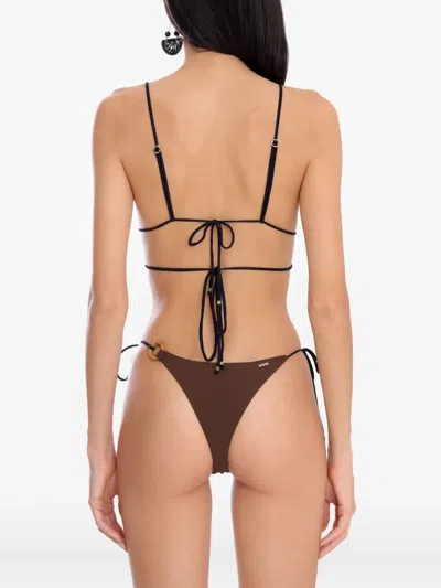 Amir Slama Ring-embellished Bikini Set In Multi