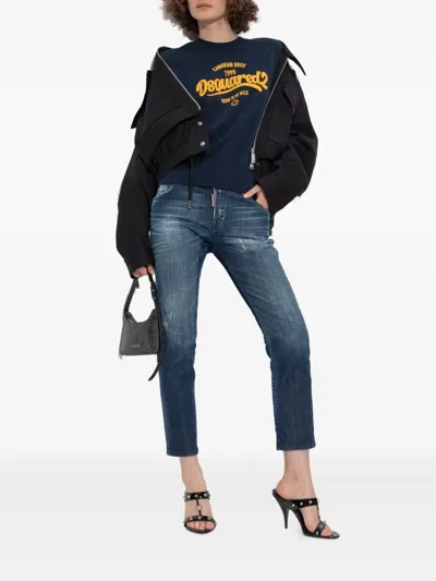 Dsquared2 Belt Loop Jeans