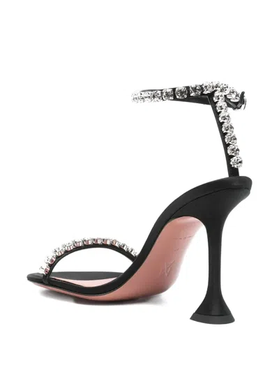 Amina Muaddi Gigi Sandal 95 Sandals In Black