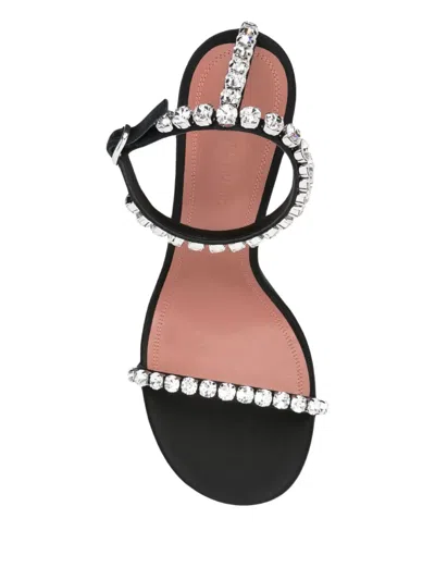 Amina Muaddi Gigi Sandal 95 Sandals In Black