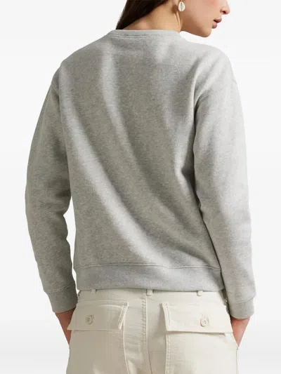 Polo Ralph Lauren Women's Hoodies Ralph Lauren - Knit-sweatshirt - Grey In Gray