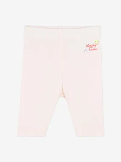 Kenzo Baby Girls Dress And Hat Set In Pink