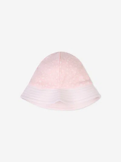 Kenzo Baby Girls Dress And Hat Set In Pink