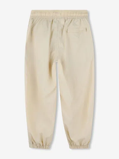 Hugo Boss Boys Loose Track Trousers In Neutral