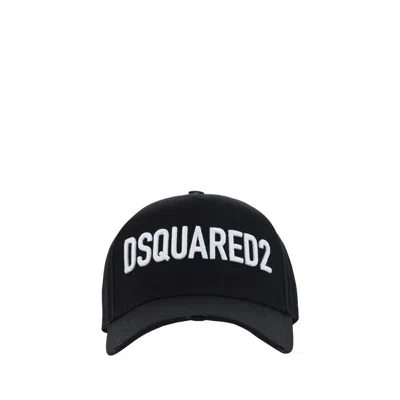 Dsquared2 Contemporary Black And White Baseball Cap