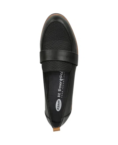 Dr. Scholl's Webster Platform Loafer In Black