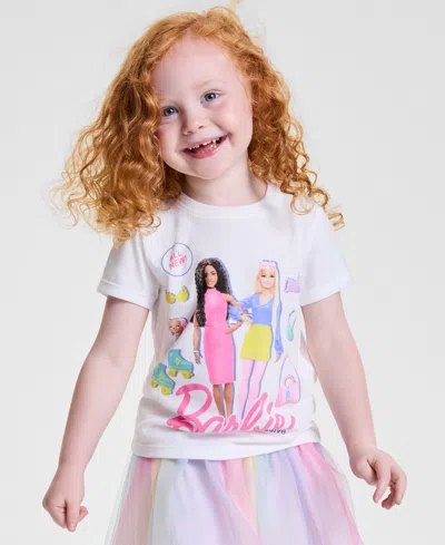 Epic Threads Toddler Girls Barbie Short-sleeve Tee, Exclusively At Macy's In White