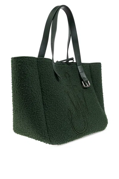 Jw Anderson Belt Shopper Bag In Green