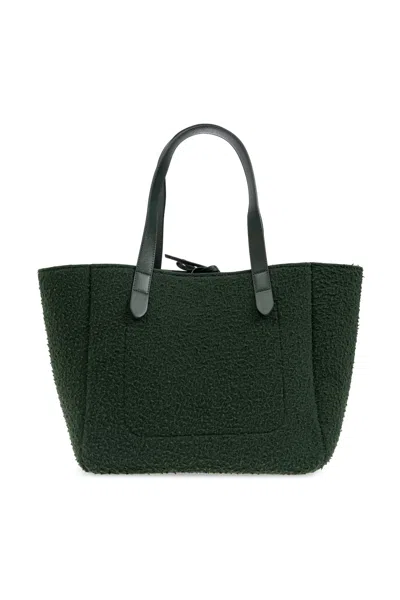 Jw Anderson Belt Shopper Bag In Green